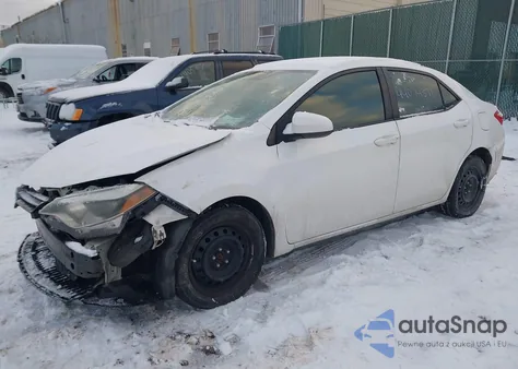 2015 Toyota Corolla Le from USA, damaged, VIN 5YFBURHE1FP261007